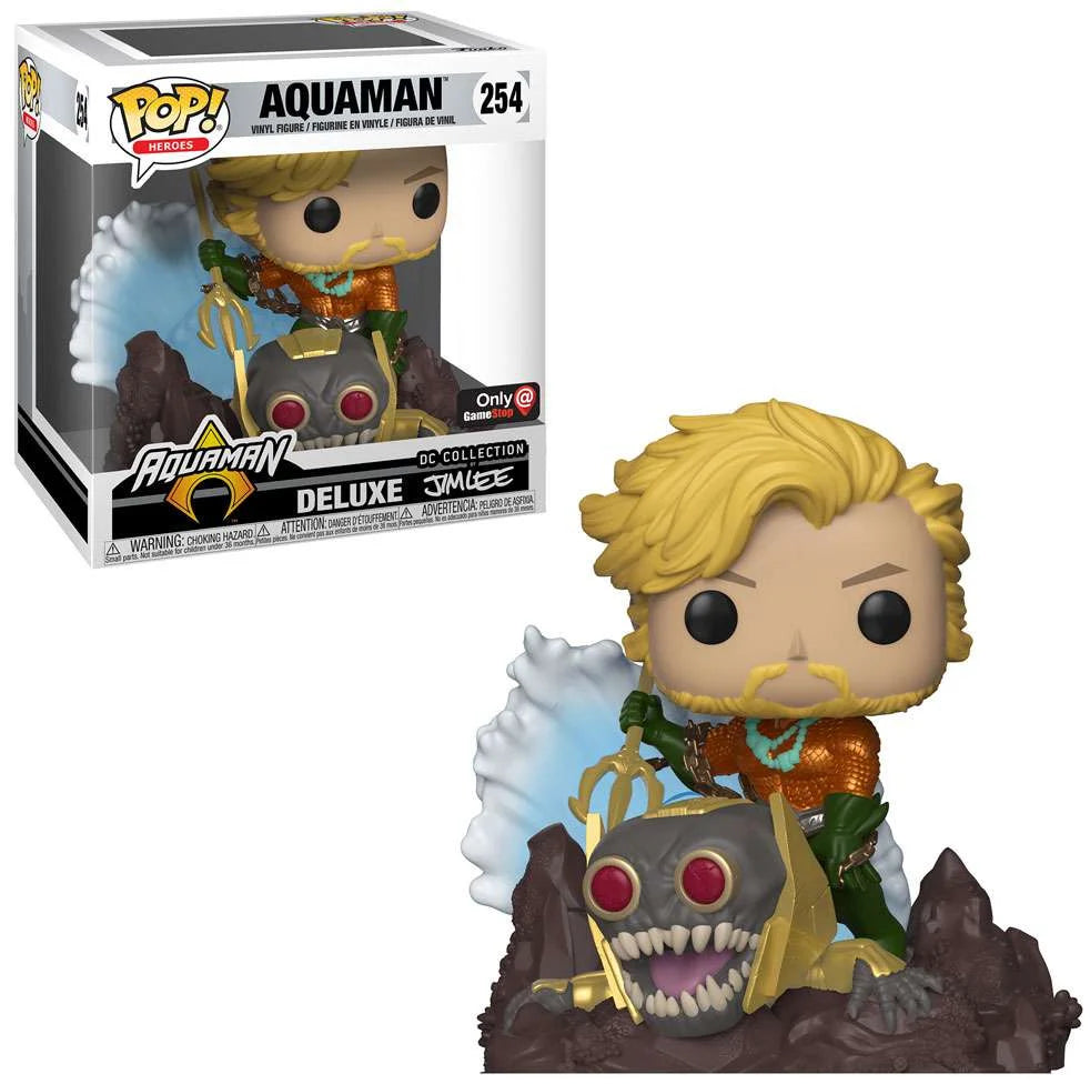 Pop! Heroes: Aquaman [Deluxe] (Gamestop Exclusive)