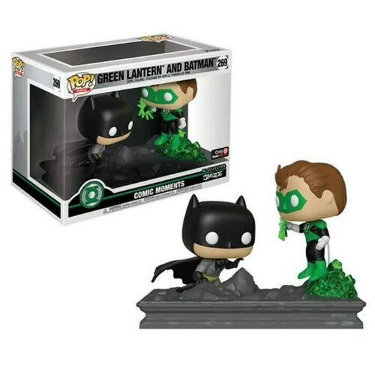 Pop! Heroes: Comic Moments - Batman and Green Lantern (Gamestop Exclusive)