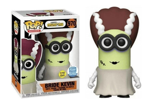 Pop! Movies: Minions - Bride Kevin [GITD] (Funko Shop Exclusive)