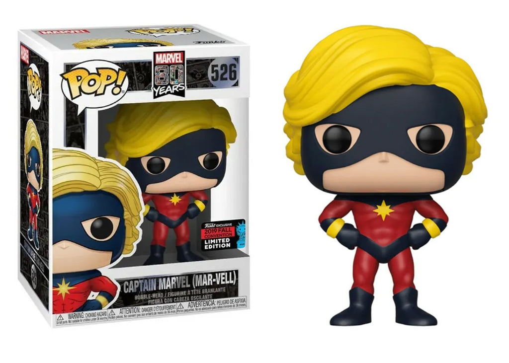 Pop! Marvel 80 Years: Captain Marvel [Mar-Vell] (2019 Fall Convention Exclusive)