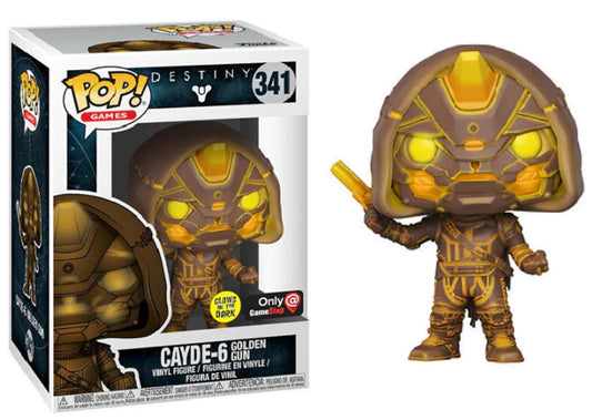 Pop! Games: Destiny - Cayde-6 Golden Gun [GITD] (Gamestop Exclusive)