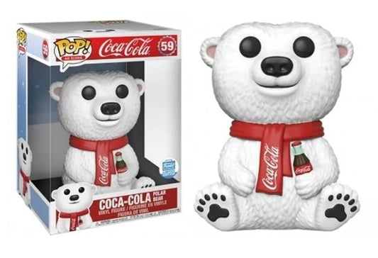 Pop! Ad Icons: Coca-Cola Polar Bear [10 Inch] (Funko Shop Exclusive)