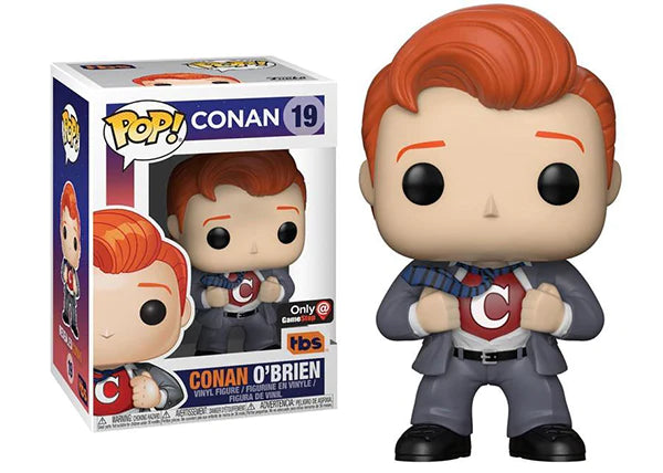 Pop! Conan: Conan O'Brien [Clark Kent] (Gamestop Exclusive)