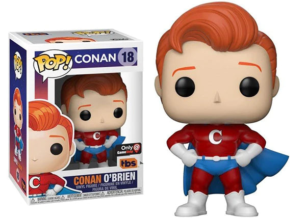 Pop! Conan: Conan O'Brien [Super Suit] (Gamestop Exclusive)