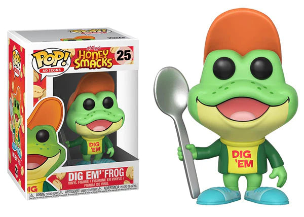 Pop! Ad Icons: Honey Smacks - Dig Em' Frog