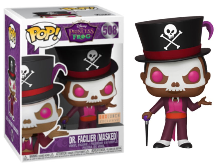 Pop! Disney: Princess & the Frog - Dr. Facilier [Masked] (Box Lunch Exclusive)