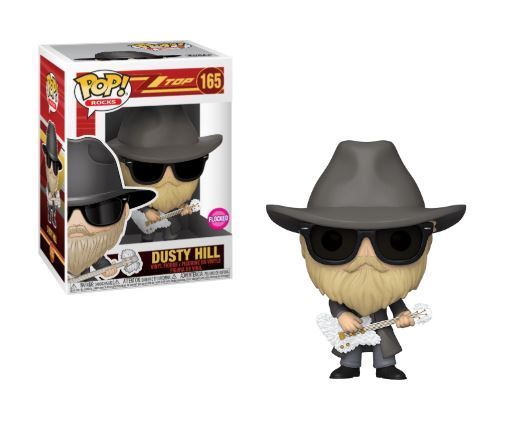 Pop! Rocks: ZZ Top - Dusty Hill [Flocked]