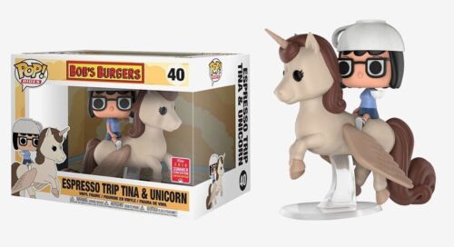 Pop! Ride: Bob's Burgers - Espresso Trip Tina & Unicorn (2018 Summer Convention Exclusive)