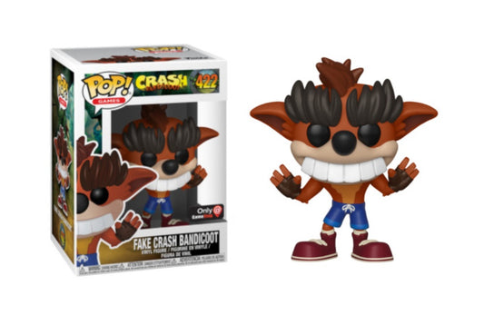 Pop! Games: Crash Bandicoot - Fake Crash (Gamestop Exclusive)