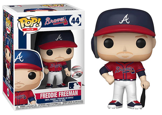 Pop! MLB: Atlanta Braves - Freddie Freeman [Red White Jersey Alternate]