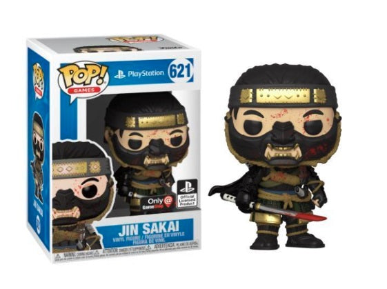 Pop! Games: Ghosts of Tsushima - Jin Sakai [Bloody] (Gamestop Exclusive)