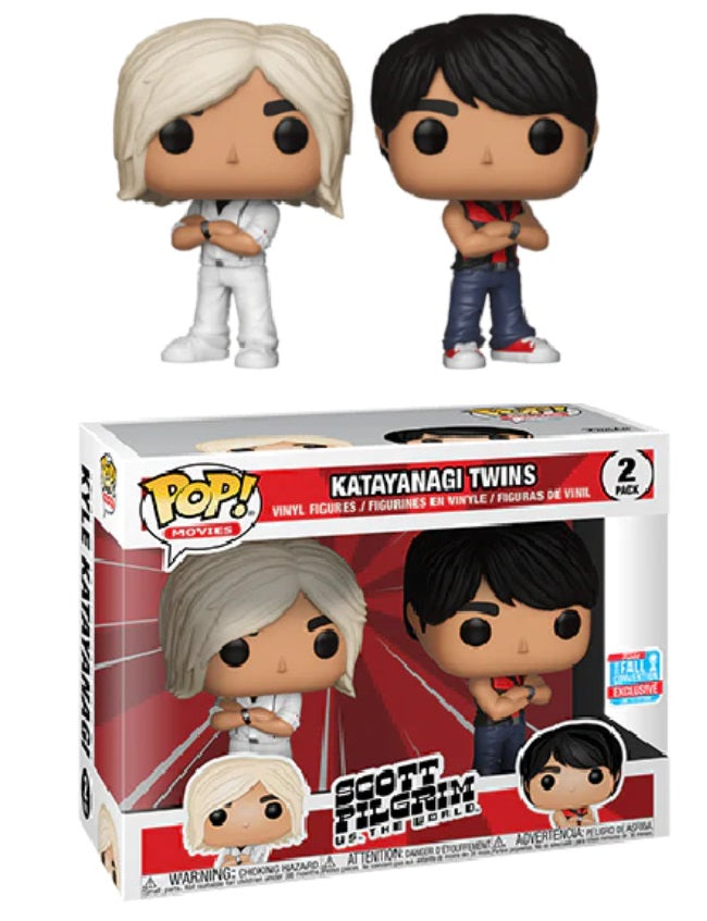 Pop! Movies: Scott Pilgrim vs The World - Katayanagi Twins 2 Pack (2018 Fall Convention Exclusive)