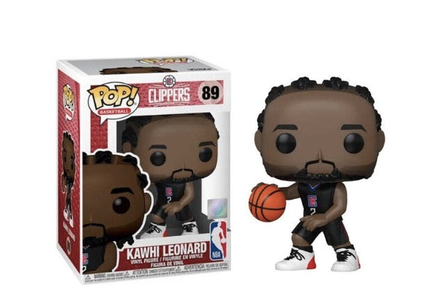 Pop! Basketball: Los Angeles Clippers - Kawhi Leonard [Black Jersey Alternate]