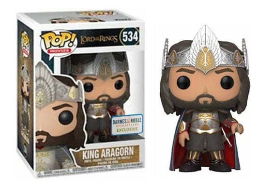 Pop! Movies: Lord of the Rings - King Aragorn (Barnes & Noble Exclusive) - Crypto Only