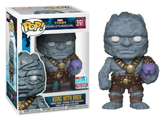 Pop! Marvel: Thor Ragnarok - Korh with Miek (2018 Fall Convention Exclusive)