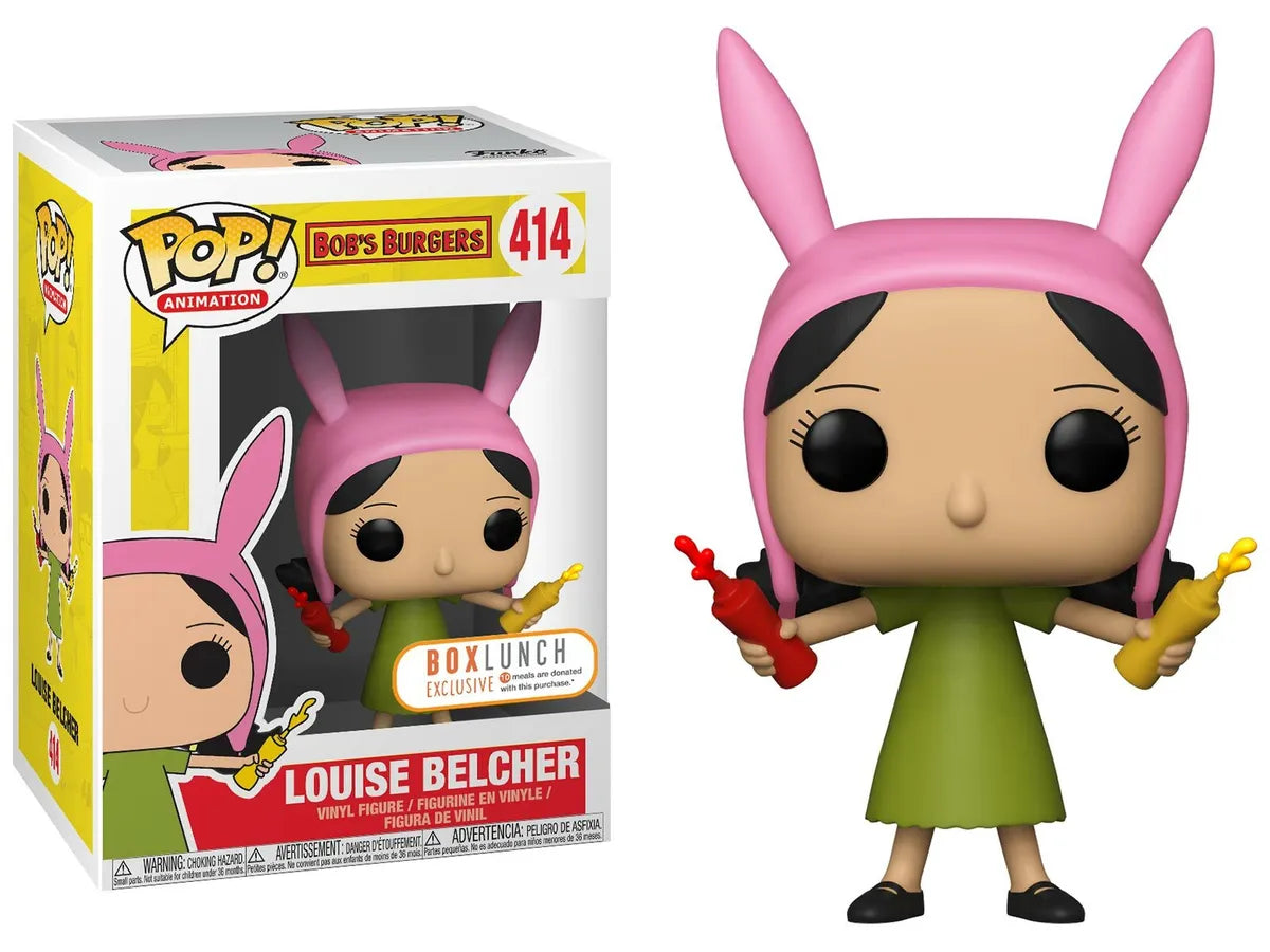 Pop! Animation: Bob's Burgers - Louise Belcher (Box Lunch Exclusive)