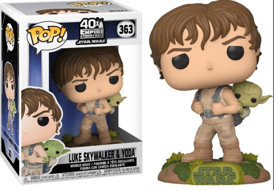 Pop! Star Wars 40th Anniversary: Luke Skywalker & Yoda