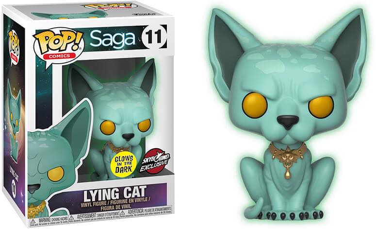 Pop! Comics: Saga - Lying Cat [GITD] (Skybound Exclusive)