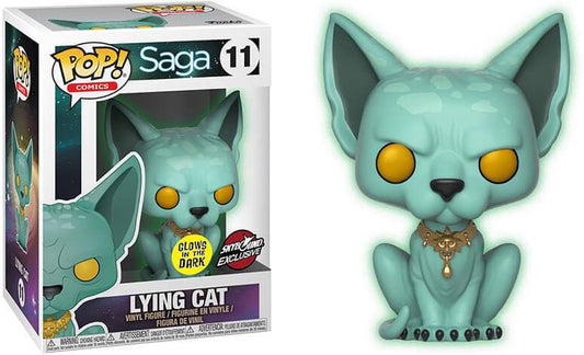 Pop! Comics: Saga - Lying Cat [GITD] (Skybound Exclusive)
