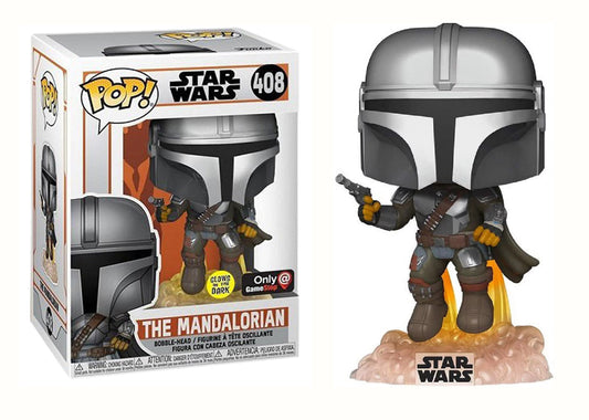 Pop! Star Wars: The Mandalorian [Flying] (Gamestop Exclusive)