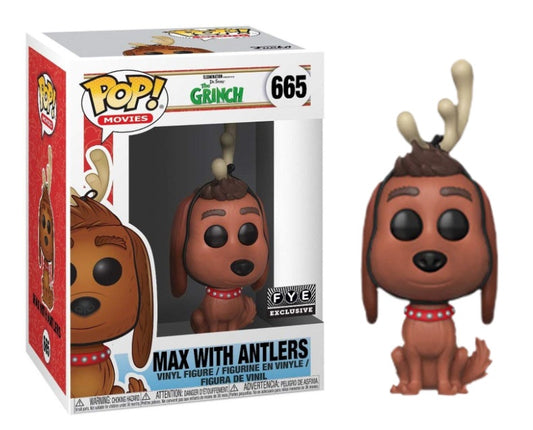 Pop! Movies: The Grinch - Max with Antlers (FYE Exclusive)