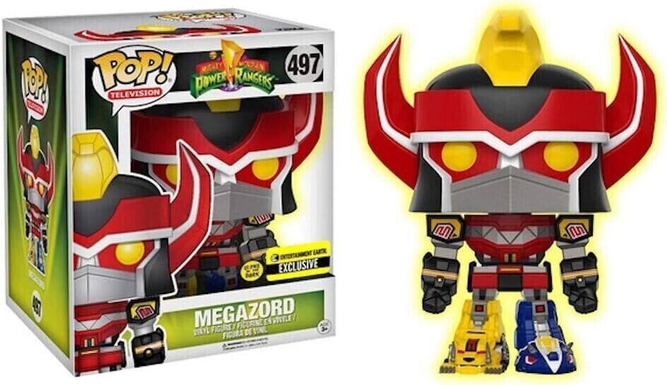 Pop! Television: Mighty Morphin Power Rangers - Megazord [GITD] (Entertainment Earth Exclusive)