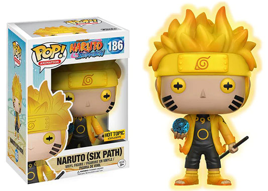 Pop! Animation: Naruto Shippuden - Naruto [Six Path GITD] (Hot Topic Exclusive)