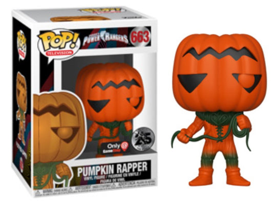 Pop! Television: Mighty Morphin Power Rangers - Pumpkin Rapper (Gamestop Exclusive)