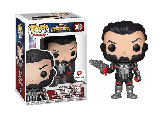 Pop! Games: Marvel Contest of Champions - Punisher 2099 (Walgreens Exclusive)