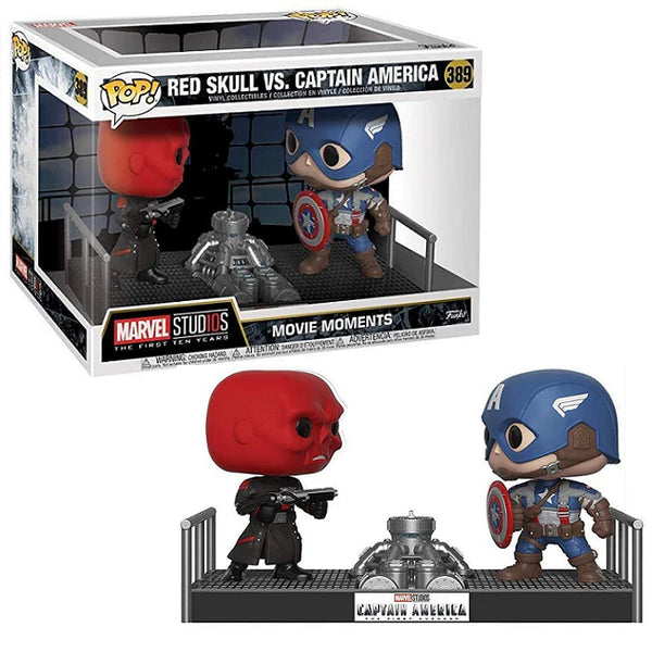 Pop! Marvel: Movie Moments - Red Skull vs Captain America