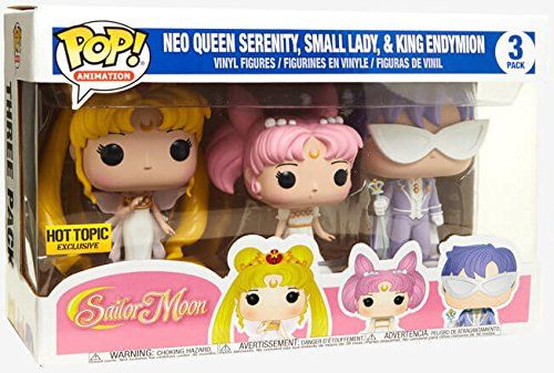 Pop! Animation: Sailor Moon - Neo Queen Serenity, Small Lady, & King Endymion (Hot Topic Exclusive)