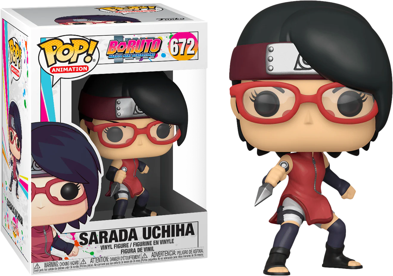 Pop! Animation: Boruto - Sarada Uchiha