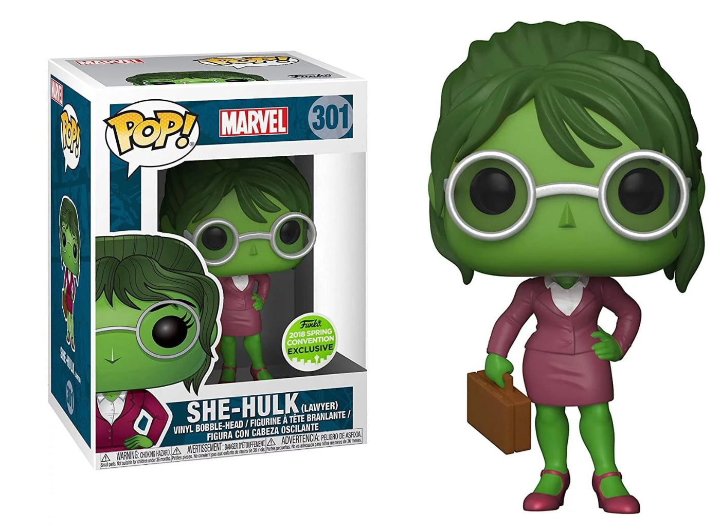 Pop! Marvel: She-Hulk (2018 Spring Convention Exclusive)