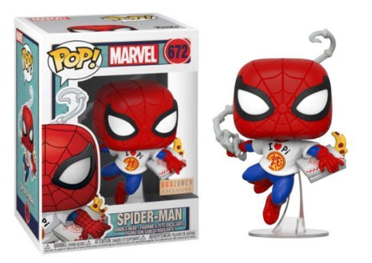 Pop! Marvel: Spider-Man [Pi Shirt] (Box Lunch Exclusive)