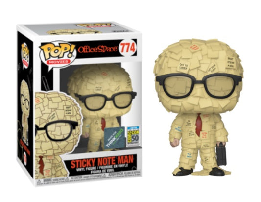 Pop! Movies: Office Space - Sticky Note Man (SDCC 2019 Think Geek)