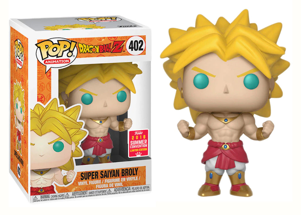 Pop! Animation: Dragon Ball Z - Super Saiyan Broly (2018 Summer Convention Exclusive)