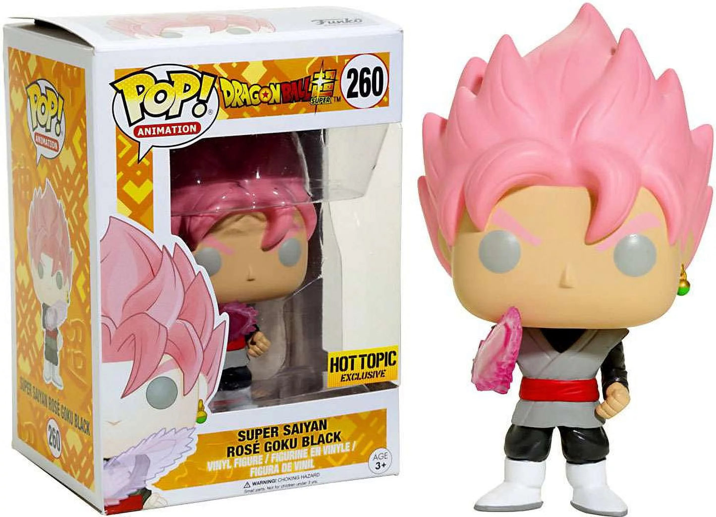 Pop! Animation: Dragon Ball Super - Super Saiyan Rose Goku Black (Hot Topic Exclusive)