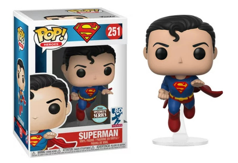 Pop! Heroes: Superman [80th Anniversary] (Funko Specialty Series)