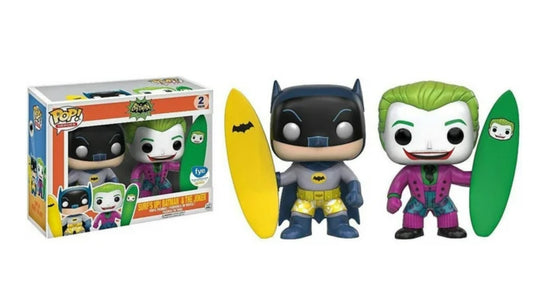 Pop! 2 Pack: Surf's Up Batman and Joker (FYE Exclusive)