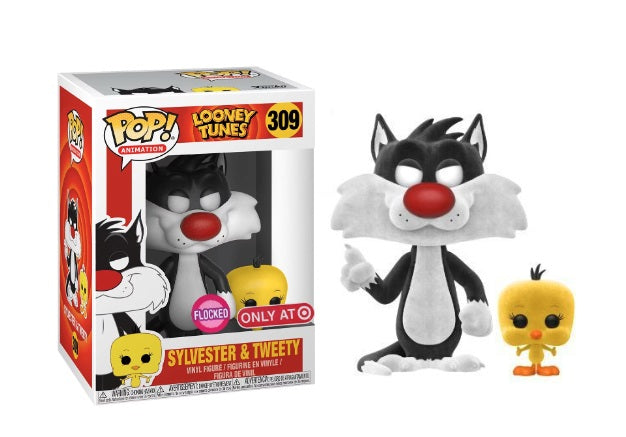 Pop! Animation: Looney Tunes - Sylvester & Tweety [Flocked] (Target Exclusive)