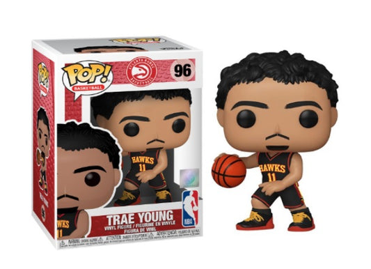 Pop! Basketball: Atlanta Hawks - Trae Young [Black Jersey]