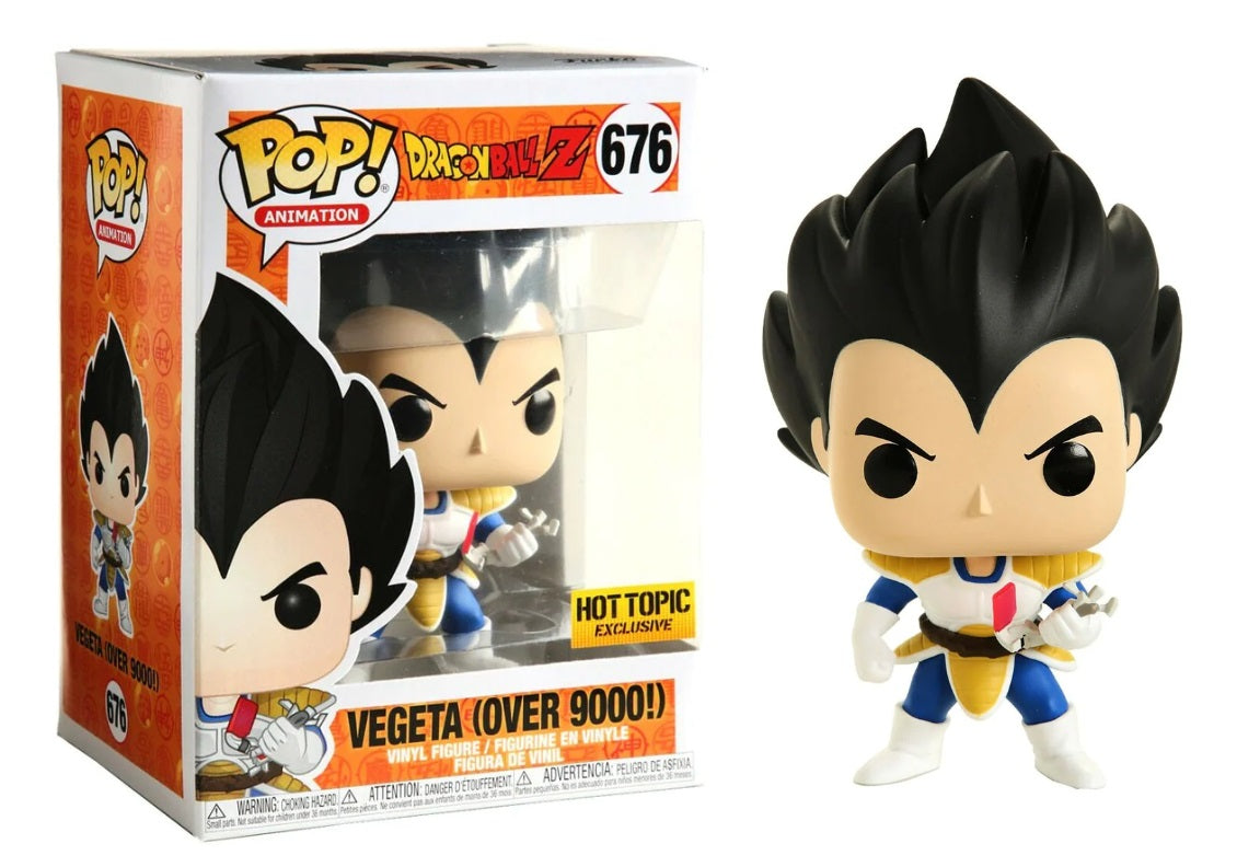 Pop! Animation: Dragon Ball Z - Vegeta [Over 9000] (Hot Topic Exclusive)