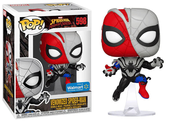 Pop! Marvel: Maximum Venom - Venomized Spider-Man (Walmart Exclusive)