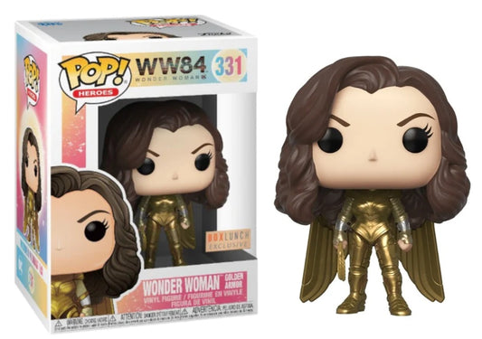 Pop! Heroes: WW84 - Wonder Woman [Golden Armor] (Box Lunch Exclusive)