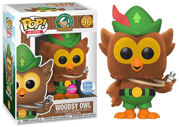 Pop! Ad Icons: Woodsy Owl [Flocked] (Funko Shop Exclusive)