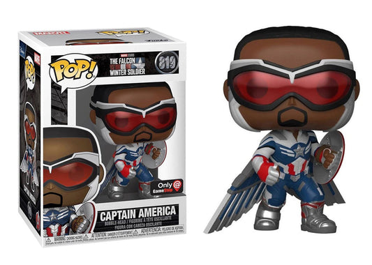 Pop! Marvel: The Falcon & The Winter Soldier - Captain America (Gamestop Exclusive)