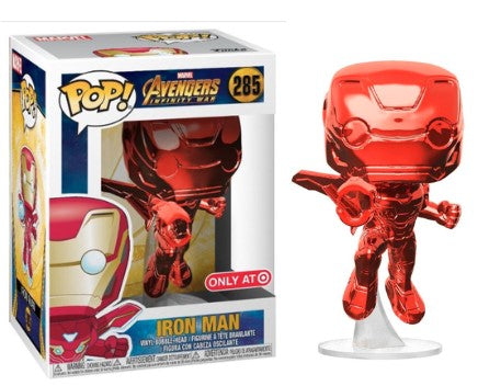 Pop! Marvel: Infinity War - Iron Man [Red Chrome] (Target Exclusive)