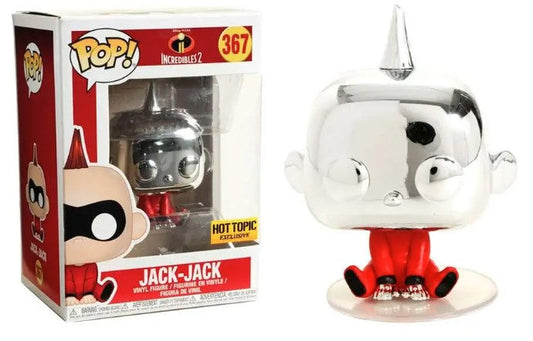 Pop! Disney: Incredibles 2 - Jack-Jack [Chrome] (Hot Topic Exclusive)