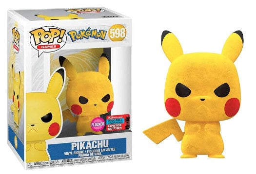 Pop! Animation: Pokemon - Pikachu [Flocked] (2020 Fall Convention Exclusive)