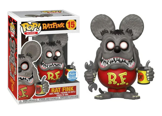 Pop! Icons: Rat Fink [Grey] (Funko Shop Exclusive)
